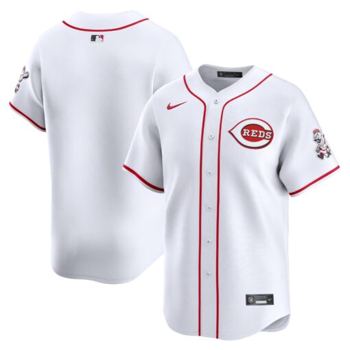 Men's Cincinnati Reds White Home Limited Jersey