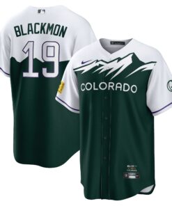 Men's Colorado Rockies Charlie Blackmon Green City Connect Player Jersey