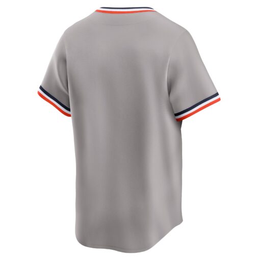 Men's Detroit Tigers Gray Cooperstown Collection Limited Jersey - Image 3