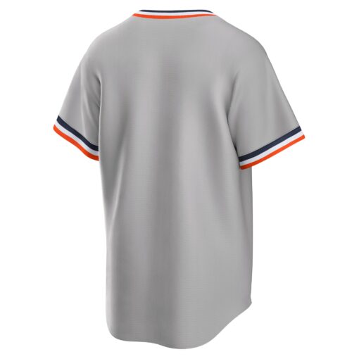 Men's Detroit Tigers Gray Road Cooperstown Collection Team Jersey - Image 3