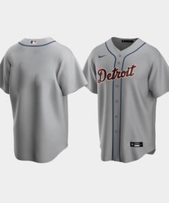 Men's Detroit Tigers Gray Road Jersey Jersey