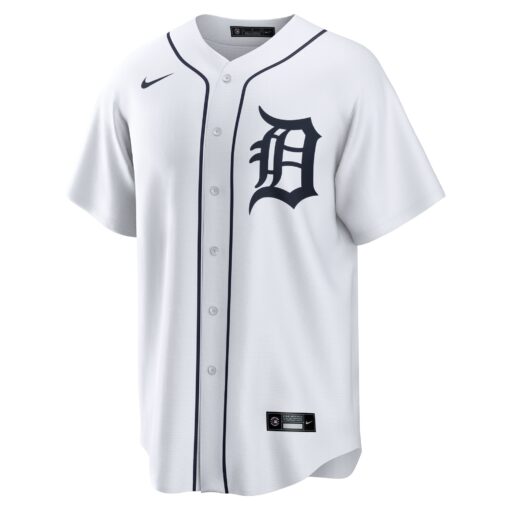 Men's Detroit Tigers Jace Jung White Home Jersey