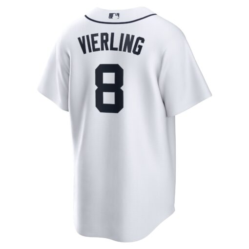 Men's Detroit Tigers Matt Vierling White Home Jersey - Image 3