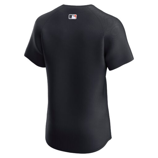Men's Detroit Tigers Navy Alternate Elite Jersey - Image 3