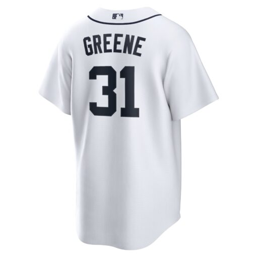 Men's Detroit Tigers Riley Greene White Player Jersey - Image 3