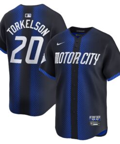 Men's Detroit Tigers Spencer Torkelson Navy 2024 City Connect Limited Jersey