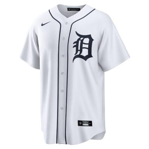 Men's Detroit Tigers Tarik Skubal White Home Jersey - Image 2