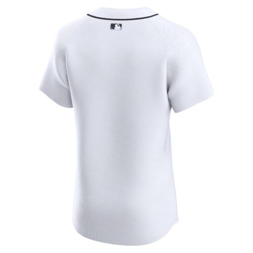 Men's Detroit Tigers White Home Elite Jersey - Image 3
