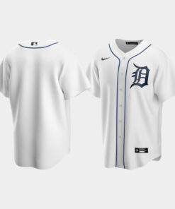 Men's Detroit Tigers White Home Jersey Jersey