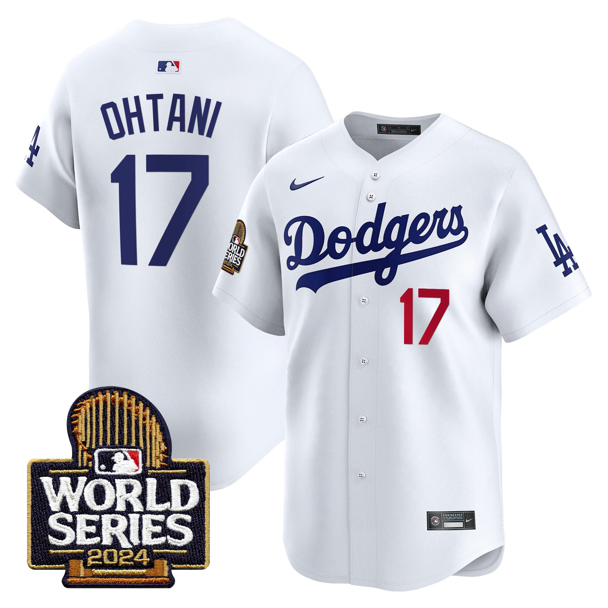 Men's Dodgers 2024 World Series Vapor Premier Limited Jersey