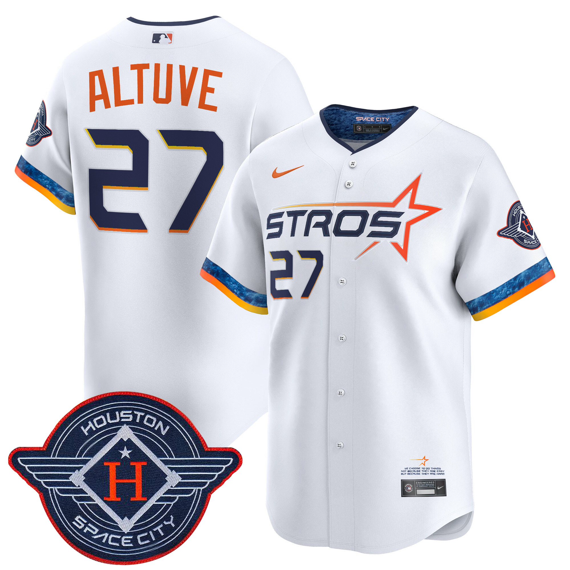 Men's Houston Astros 2025 City Connect Vapor Premier Limited Jersey