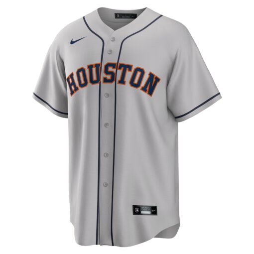Men's Houston Astros Gray Road Team Jersey - Image 2