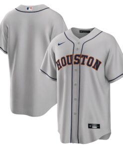 Men's Houston Astros Gray Road Team Jersey