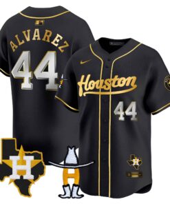 Men's Houston Astros Houston Rodeo Patch Vapor Premier Limited Jersey