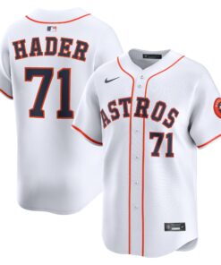Men's Houston Astros Josh Hader White Alternate Limited Player Jersey