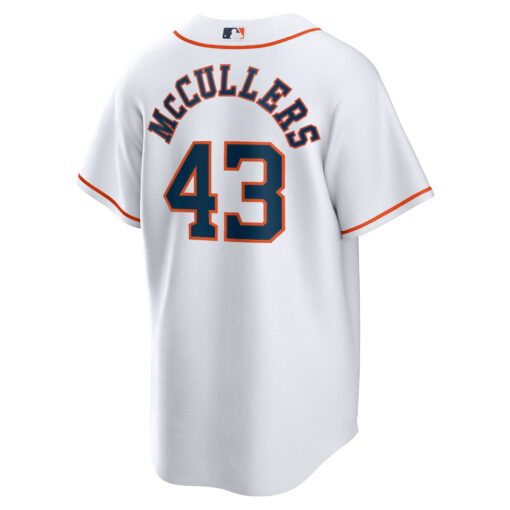 Men's Houston Astros Lance McCullers Jr. White Home Jersey - Image 3