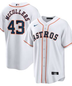 Men's Houston Astros Lance McCullers Jr. White Home Jersey