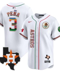 Men's Houston Astros Mexico Vapor Premier Limited Jersey V4