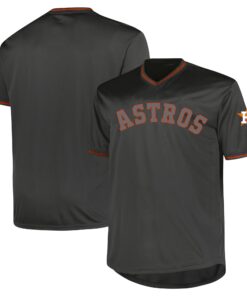 Men's Houston Astros Profile Charcoal Big & Tall Pop Fashion Jersey