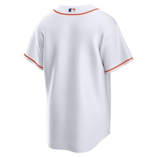 Men's Houston Astros White Home Blank Jersey - Image 3