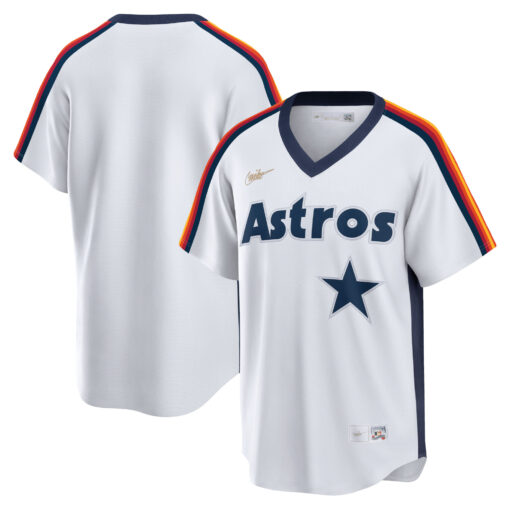 Men's Houston Astros White Home Cooperstown Collection Player Jersey