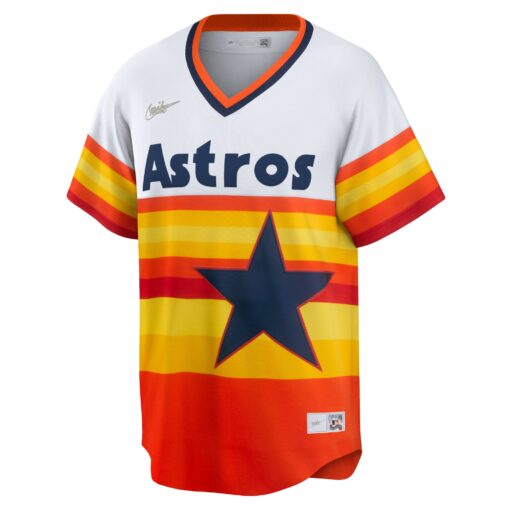 Men's Houston Astros White Home Cooperstown Collection Team Jersey - Image 2