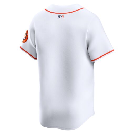 Men's Houston Astros White Home Limited Jersey - Image 3