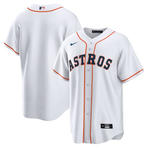Men's Houston Astros White Home Team Jersey