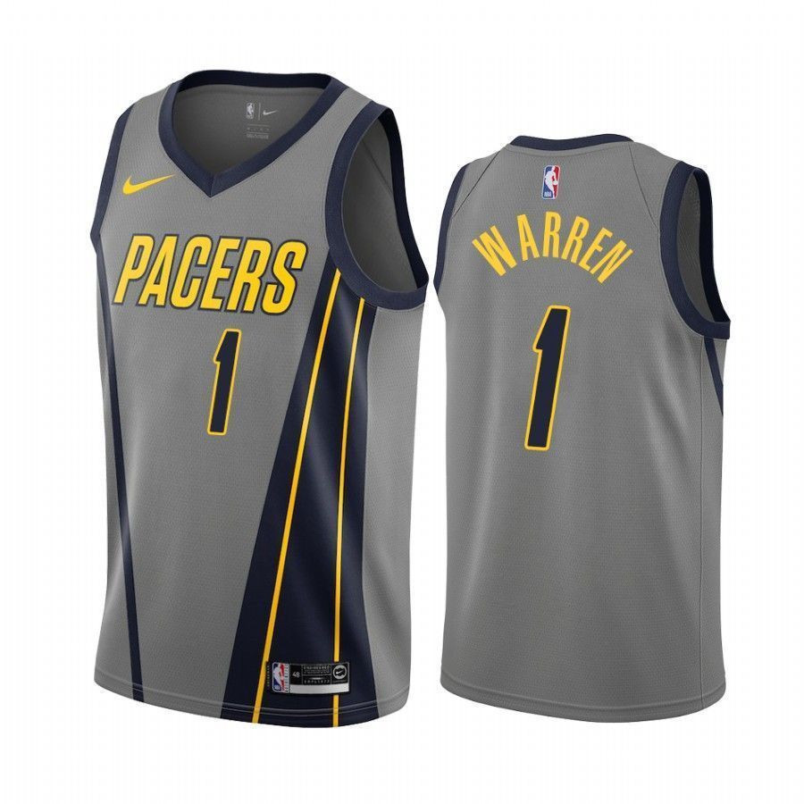 Men's Indiana Pacers T.j. Warren 1 City Men's Jersey - JS483