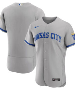 Men's Kansas City Royals Gray 2022 Road Jersey