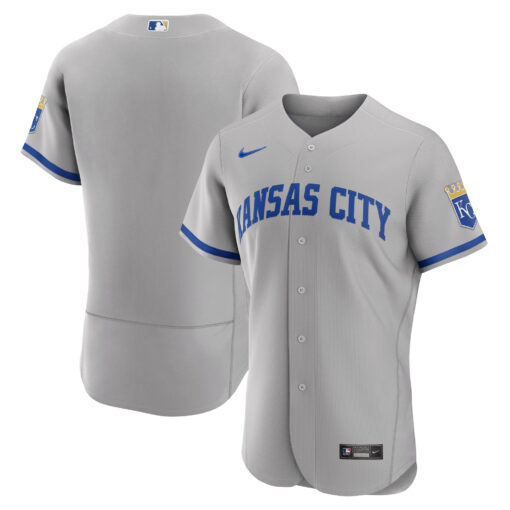 Men's Kansas City Royals Gray 2022 Road Jersey