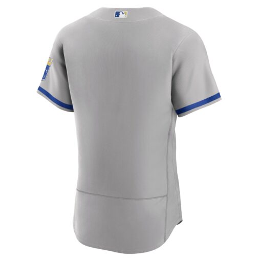 Men's Kansas City Royals Gray 2022 Road Jersey - Image 3