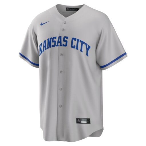 Men's Kansas City Royals Gray Road Team Jersey - Image 2