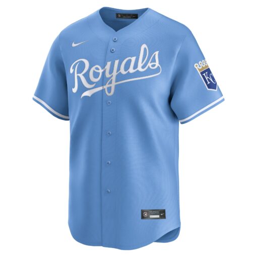 Men's Kansas City Royals Light Blue Alternate Limited Jersey - Image 2