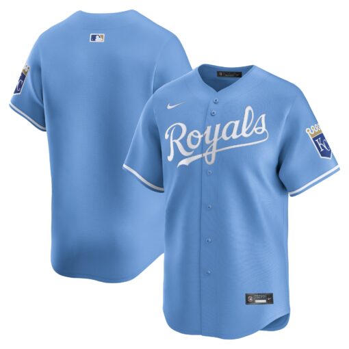 Men's Kansas City Royals Light Blue Alternate Limited Jersey
