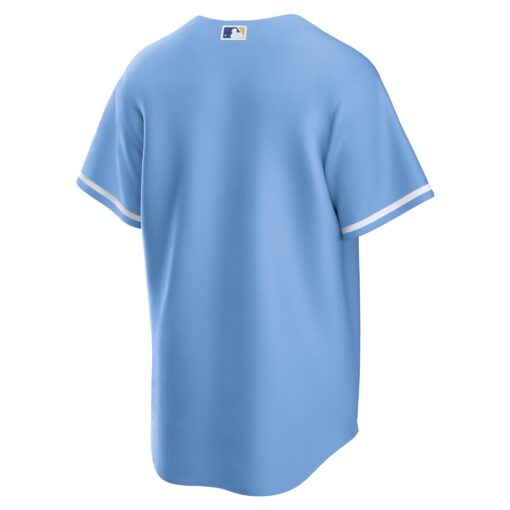 Men's Kansas City Royals Light Blue Alternate Team Logo Jersey - Image 3
