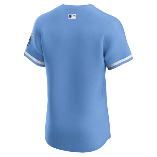 Men's Kansas City Royals Light Blue Alternate Vapor Premier Elite Patch Jersey - Image 3