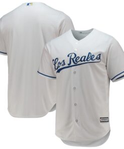 Men's Kansas City Royals Majestic White Team Official Jersey