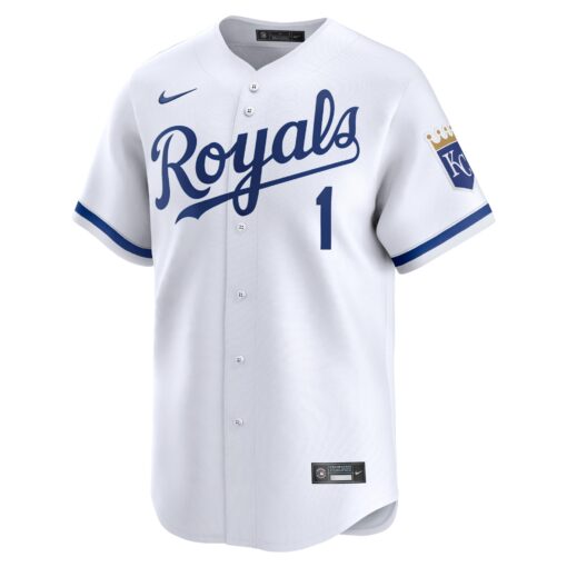 Men's Kansas City Royals MJ Melendez White Home Limited Player Jersey - Image 2