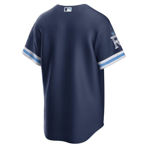 Men's Kansas City Royals Navy City Connect Jersey - Image 3