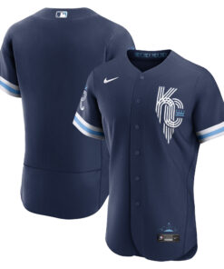 Men's Kansas City Royals Navy City Connect Jersey