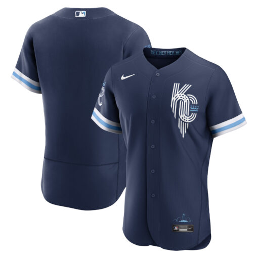 Men's Kansas City Royals Navy City Connect Jersey