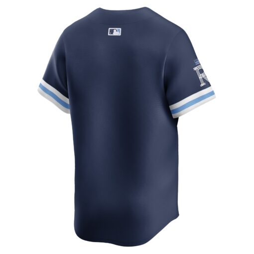 Men's Kansas City Royals Navy City Connect Limited Jersey - Image 3