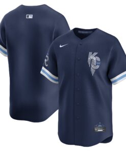 Men's Kansas City Royals Navy City Connect Limited Jersey