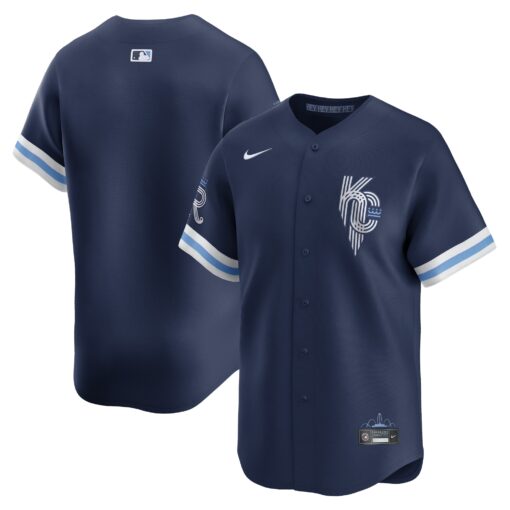 Men's Kansas City Royals Navy City Connect Limited Jersey