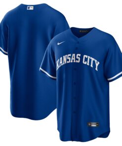 Men's Kansas City Royals Royal Alternate Team Jersey