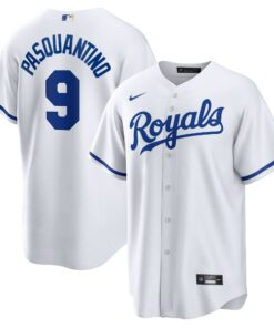 Men's Kansas City Royals Vinnie Pasquantino White Home Jersey
