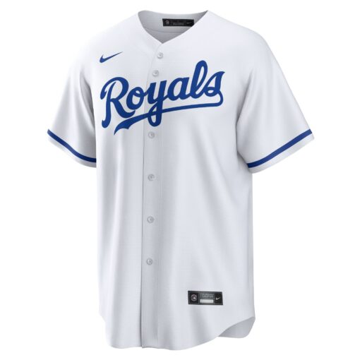 Men's Kansas City Royals White Home Blank Jersey - Image 2