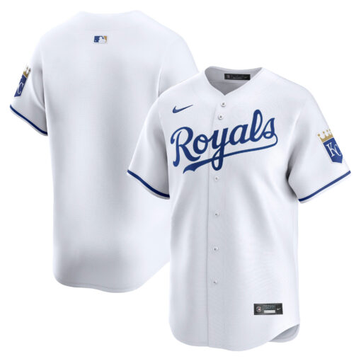 Men's Kansas City Royals White Home Limited Jersey