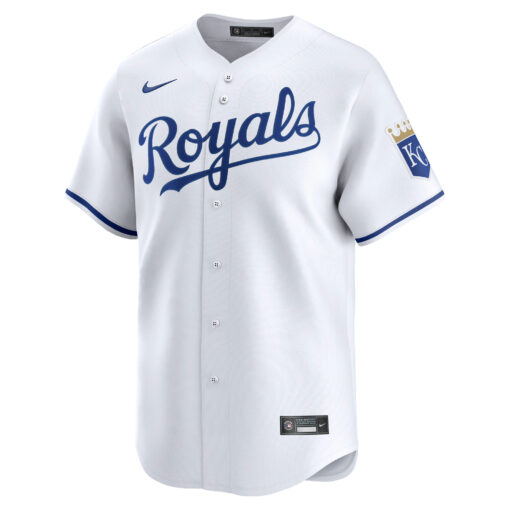 Men's Kansas City Royals White Home Limited Jersey - Image 2